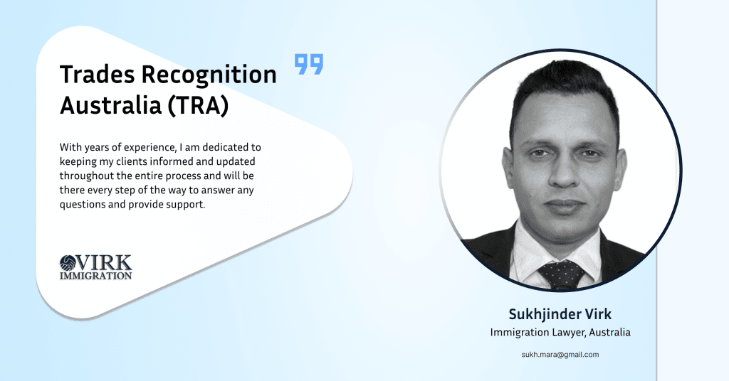 Trades Recognition Australia (TRA)